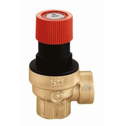 Veiligheidsklep, Caleffi 513, 1/2"FF, 1.5bar, verwarming en koeling